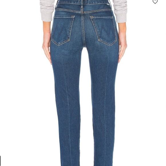 Mother Jeans The Saint Dark Wash 28 Revolve USA - Picture 3 of 8